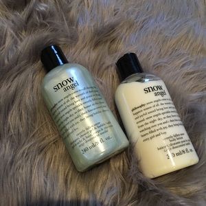 Snow Angel bath bundle NWOT